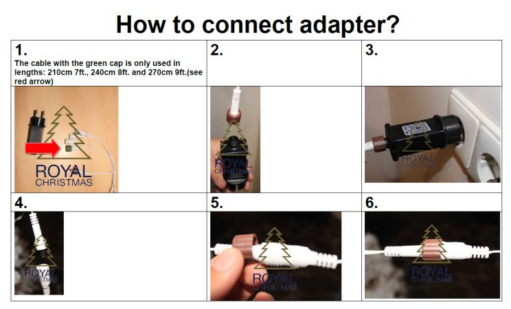 Adapter / Konnektor anschluss für Beleuchtung